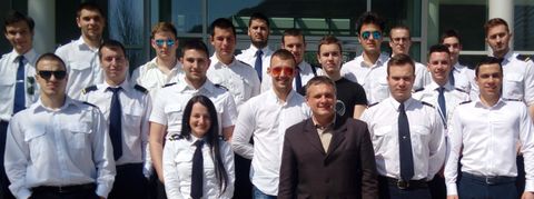 Group of people in white shirts